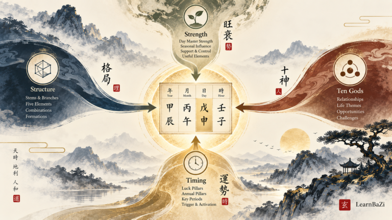 Best way to read bazi chart